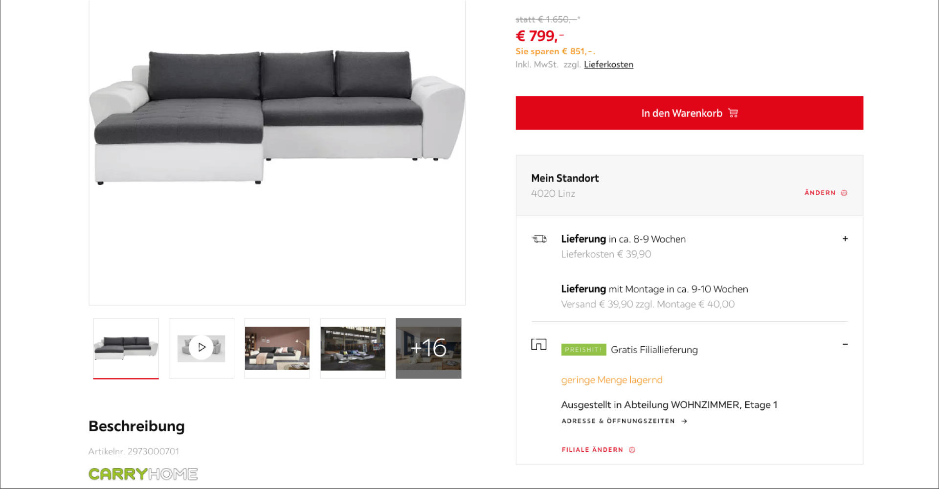 XXXLutz Click&Collect