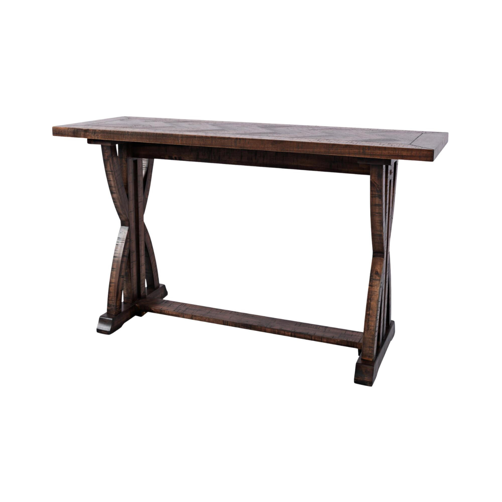 ESSTISCH AVOLA Braun 132x46x76 cm - Braun, Holz (46/132/76cm) - FURNLUX