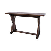 ESSTISCH AVOLA Braun 132x46x76 cm - Braun, Holz (46/132/76cm) - FURNLUX