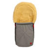 LAMMFELL-BABYSCHALENFUSSSACK Emma, grey melange - Grau, Fell (37/7/80cm) - Kaiserbaby