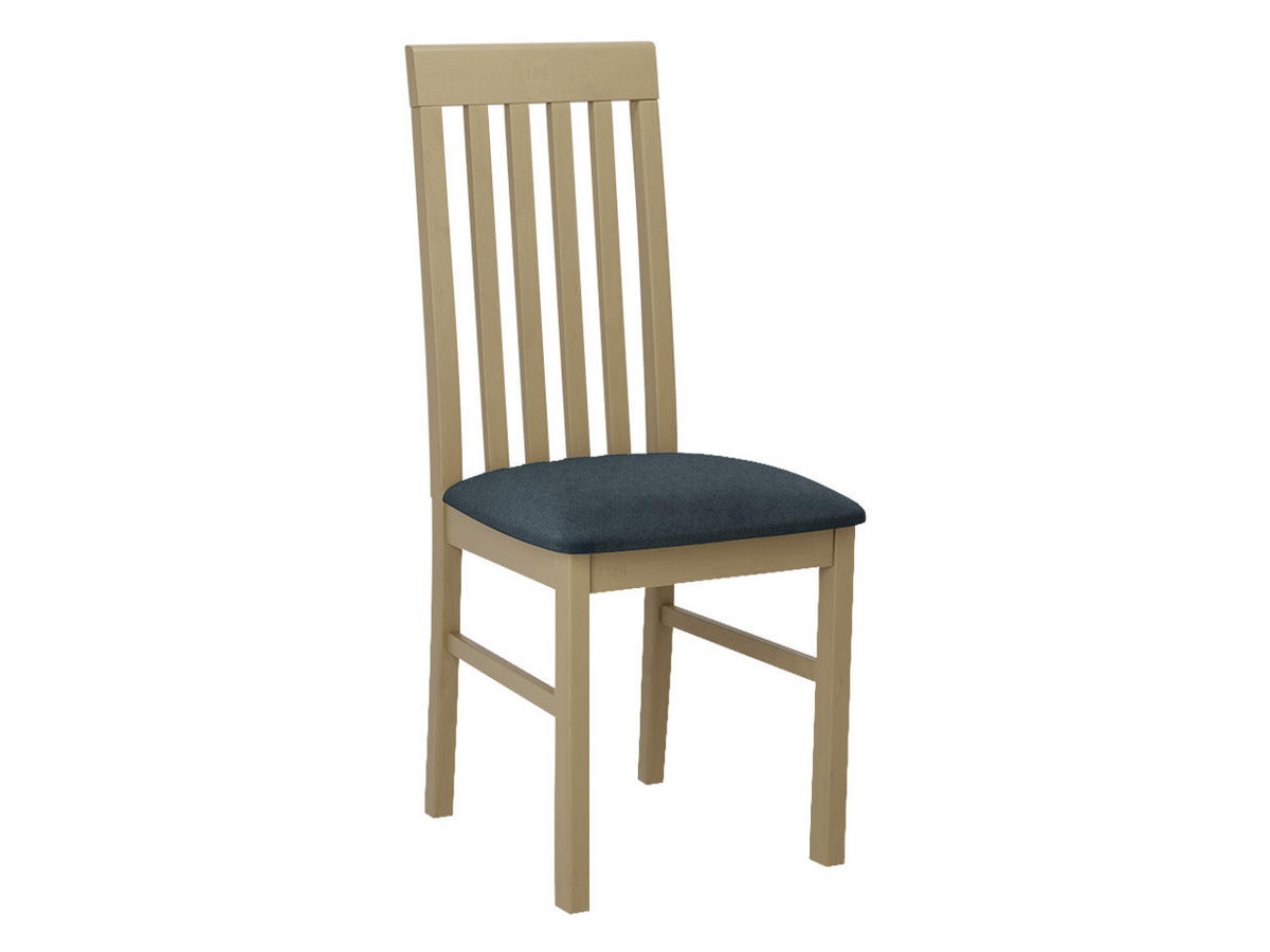 STUHL Nilo I, Holzfarbe: Sonoma - Blaugrau/Sonoma Eiche, Holz (43/96/48cm) - MIRJAN24