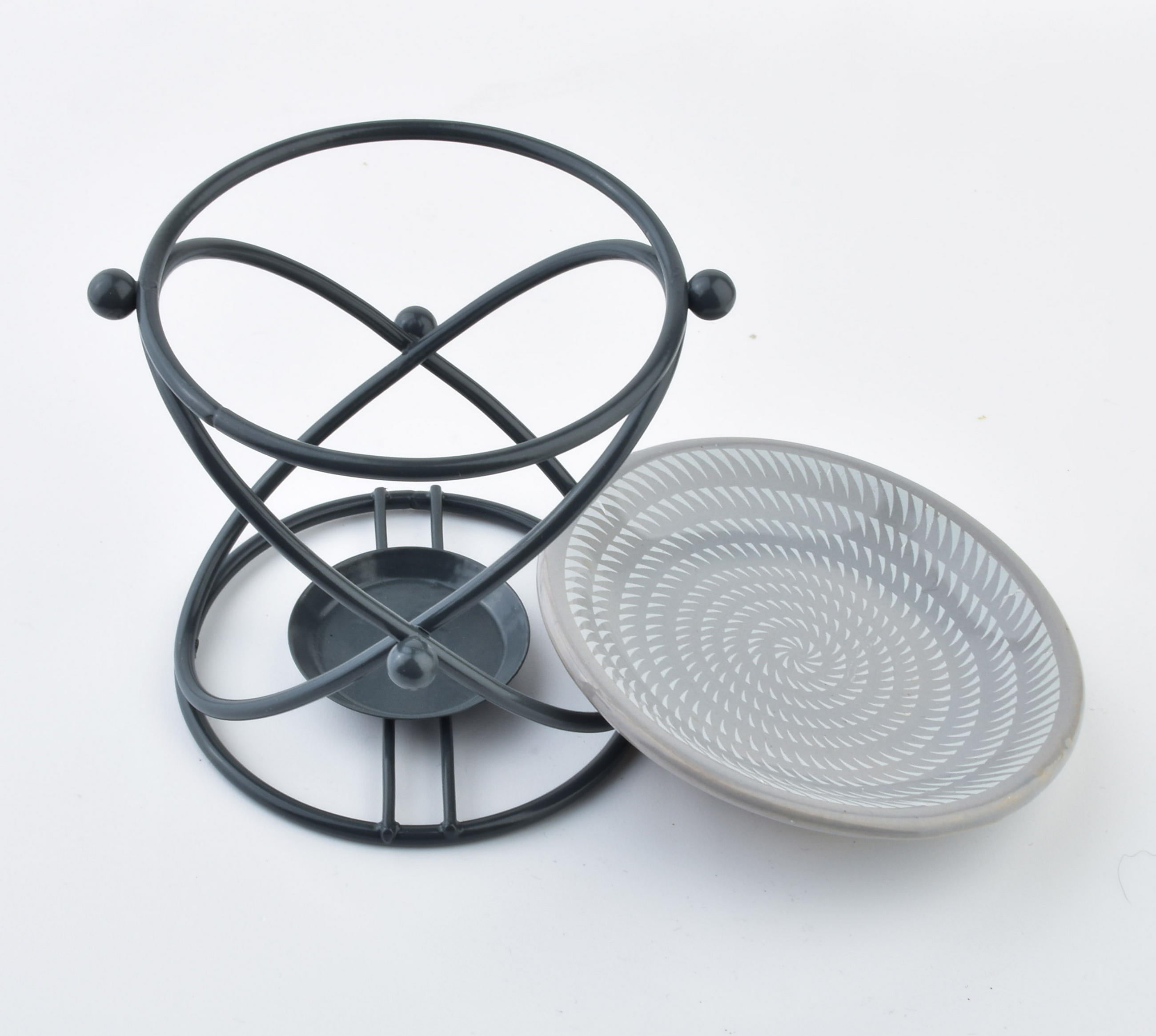 DUFTLAMPE - Grau, Keramik (11cm) - Mondex