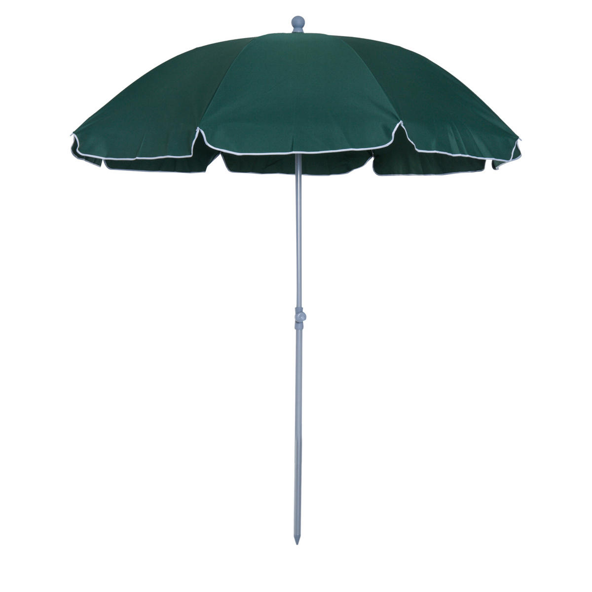 SONNENSCHIRM DE-11442 neigbar, octogonal, Ø 2 m Grün - Grün, Metall (202/202cm) - ComfortXL