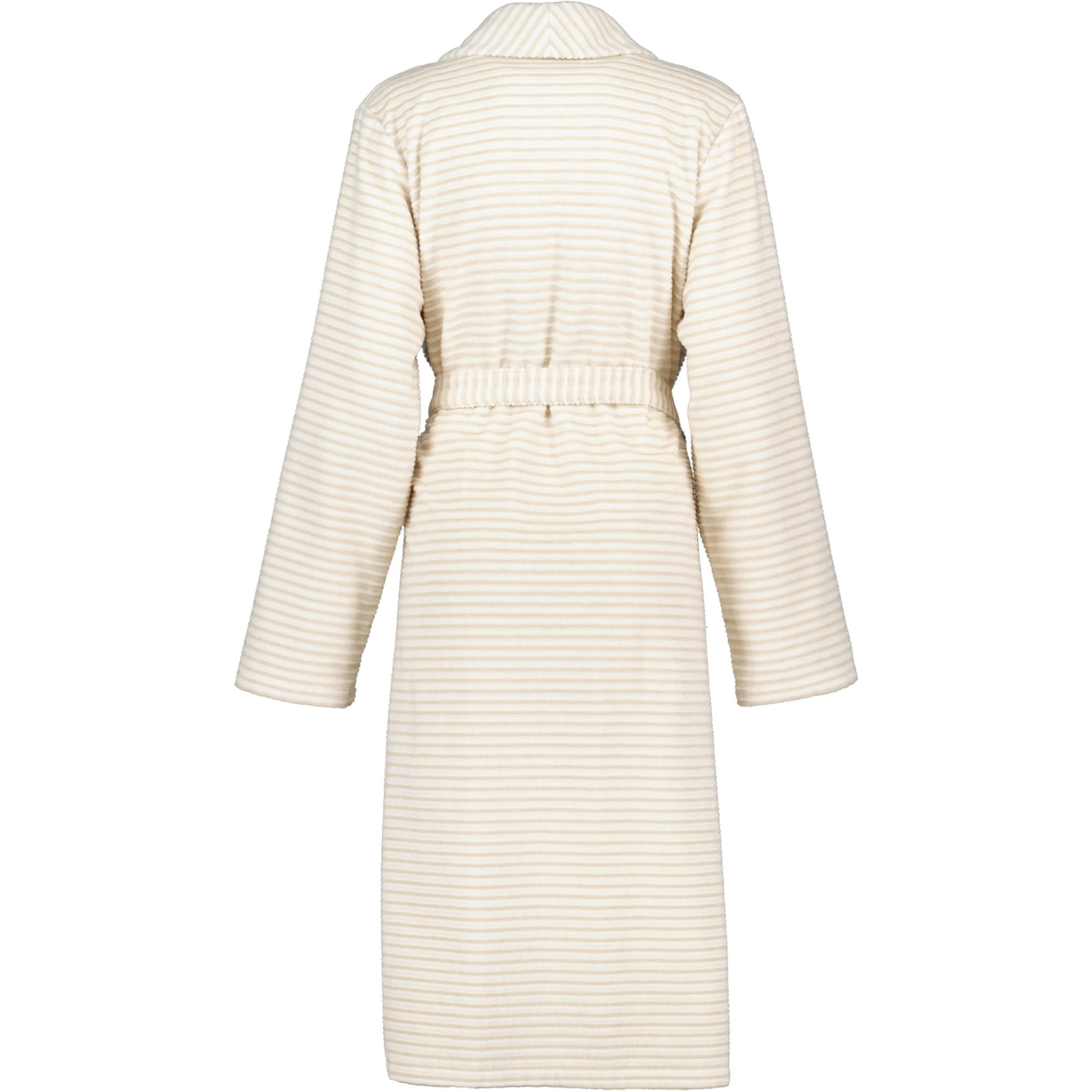 BADEMANTEL DAMEN SCHALKRAGEN SCHALKRAGEN 5316 BEIGE - 33 - Beige, Textil (Snull) - Cawoe