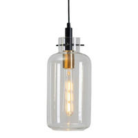 HÄNGELEUCHTE Moses, Transparant, 32cm - Transparent, Glas (15/15/32cm) - KOSILUM