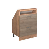 ŠIKMÁ SKŘÍŇ Rion Dub Sonoma/Goldkraft - medově dubová/Sonoma dub, kompozitní dřevo (60/81.6/46cm) - Vicco