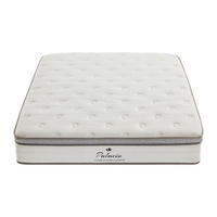STANDARDMATRATZE - 2 Personen - Stoff - Weiß - - Weiß, Textil (180/200cm) - Vente-Unique