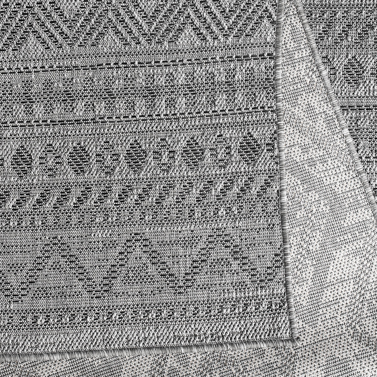 OUTDOORTEPPICH 200/200 cm Vermont 184 - Anthrazit, Textil (200/200cm) - Paco Home