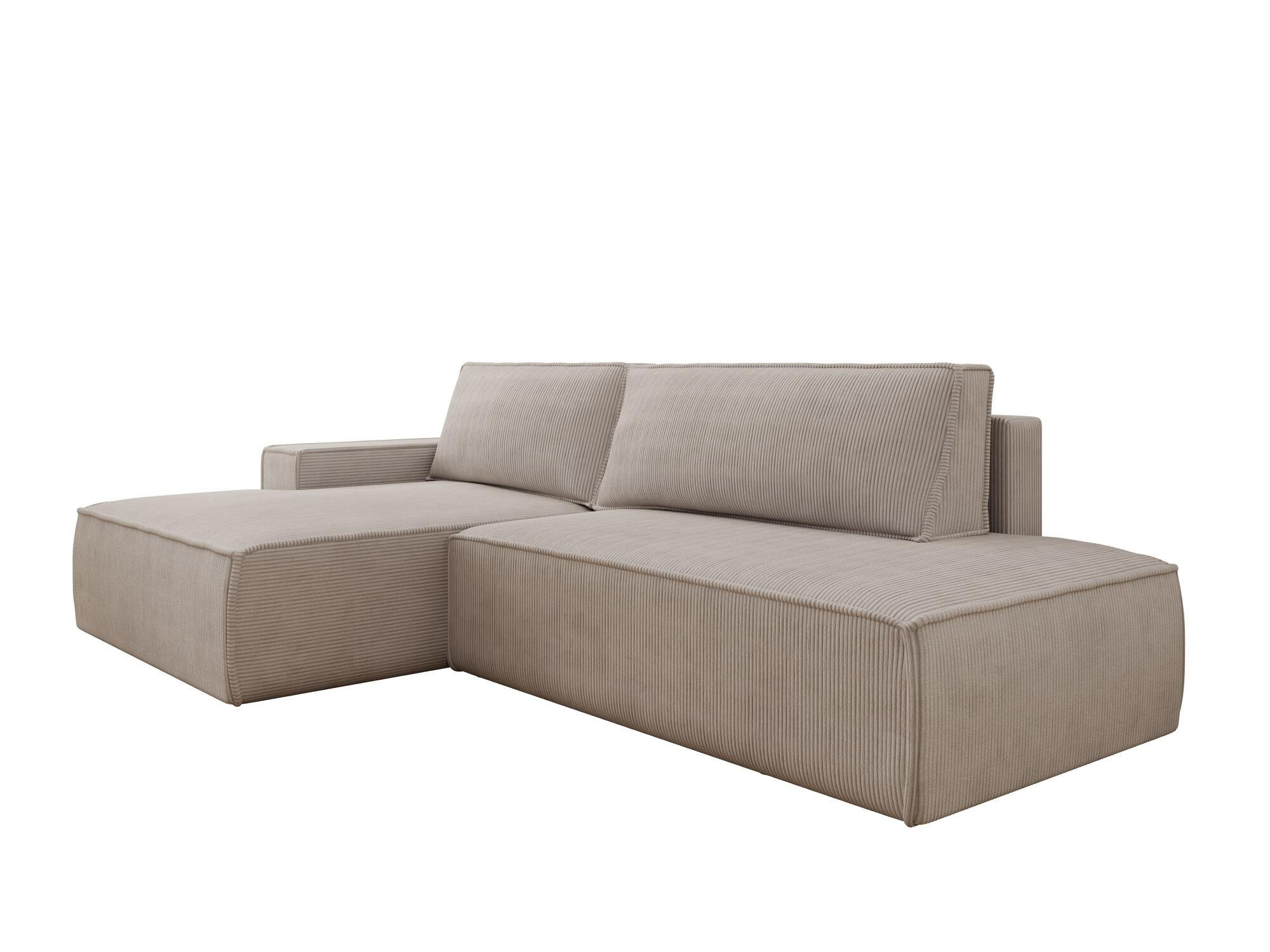 ECKSOFA FIORD Beige 275x167x85 cm - Beige, Textil (275/167cm) - FURNLUX
