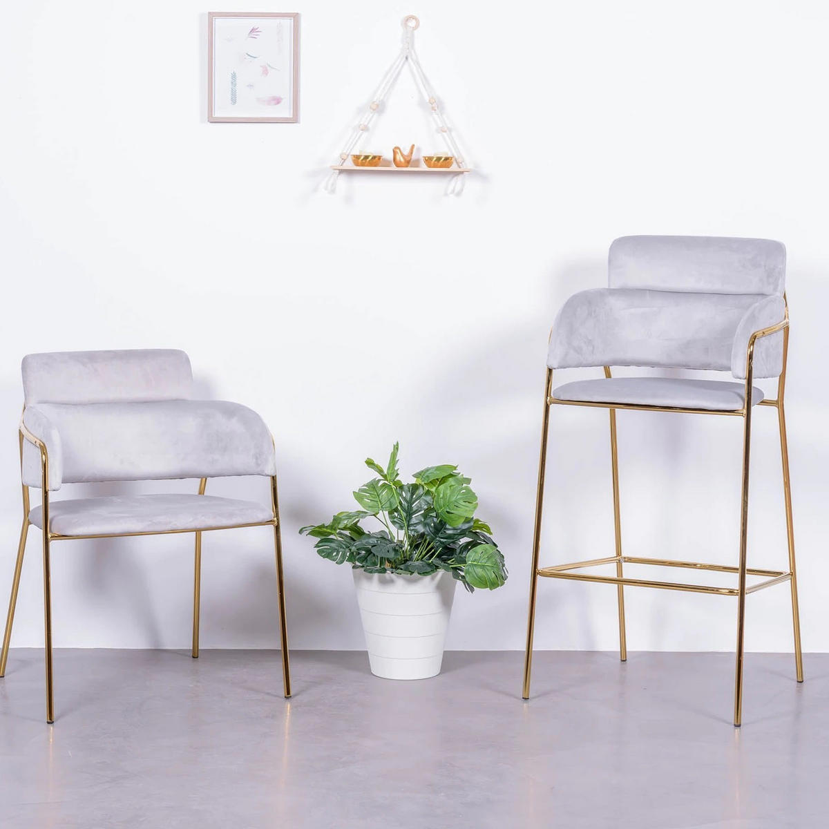 HOCKER Textil Grau - Grau, Textil (54/107/51cm) - Nest Dream