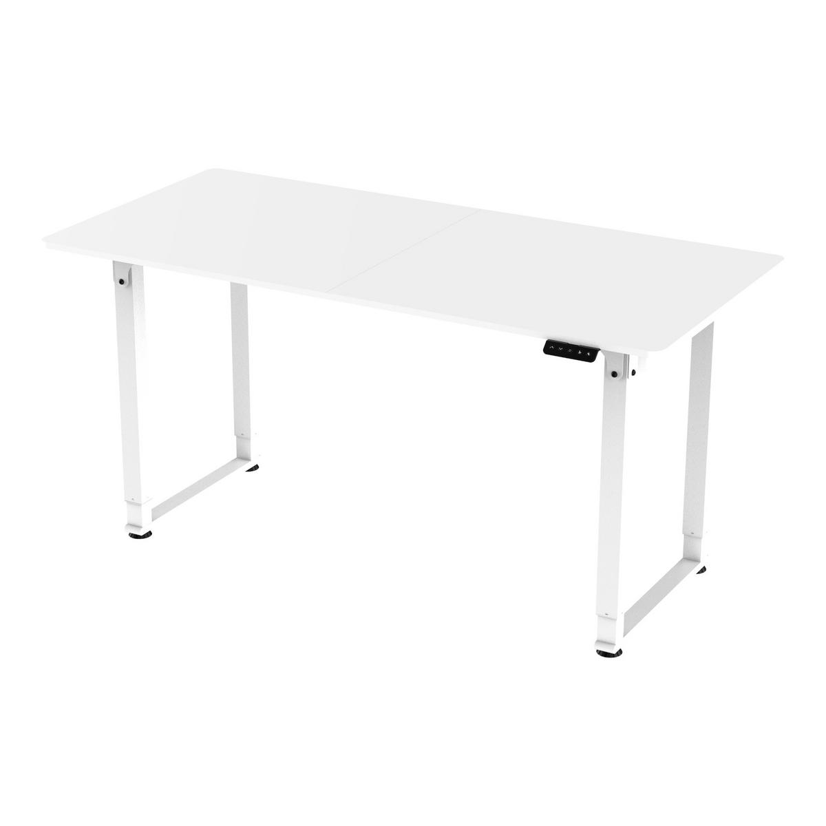 SCHREIBTISCH Kirkkonummi - Weiß, Holzwerkstoff/Metall (160/75/72cm) - pro.tec