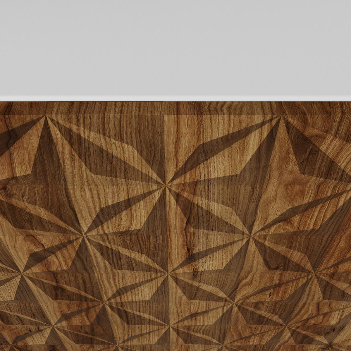 TV-SCHRANK CALI - Wildeiche/Weiß, Holzwerkstoff (200/40/41cm) - Meblini