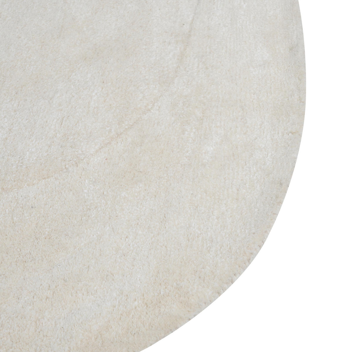 TEPPICH Cremeweiß 200/300 cm Viskose Mitha - Creme/Weiß, Textil (200/300cm) - Beliani