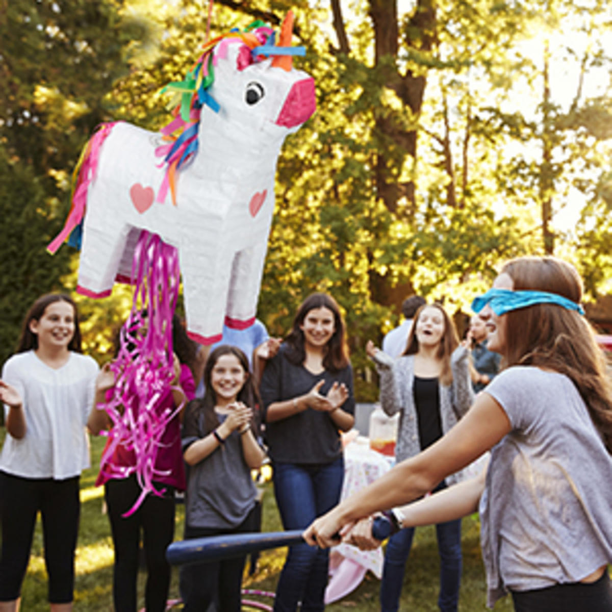 PINATA - Multicolor, Papier/Wellpappe (14/51/35cm) - Relaxdays