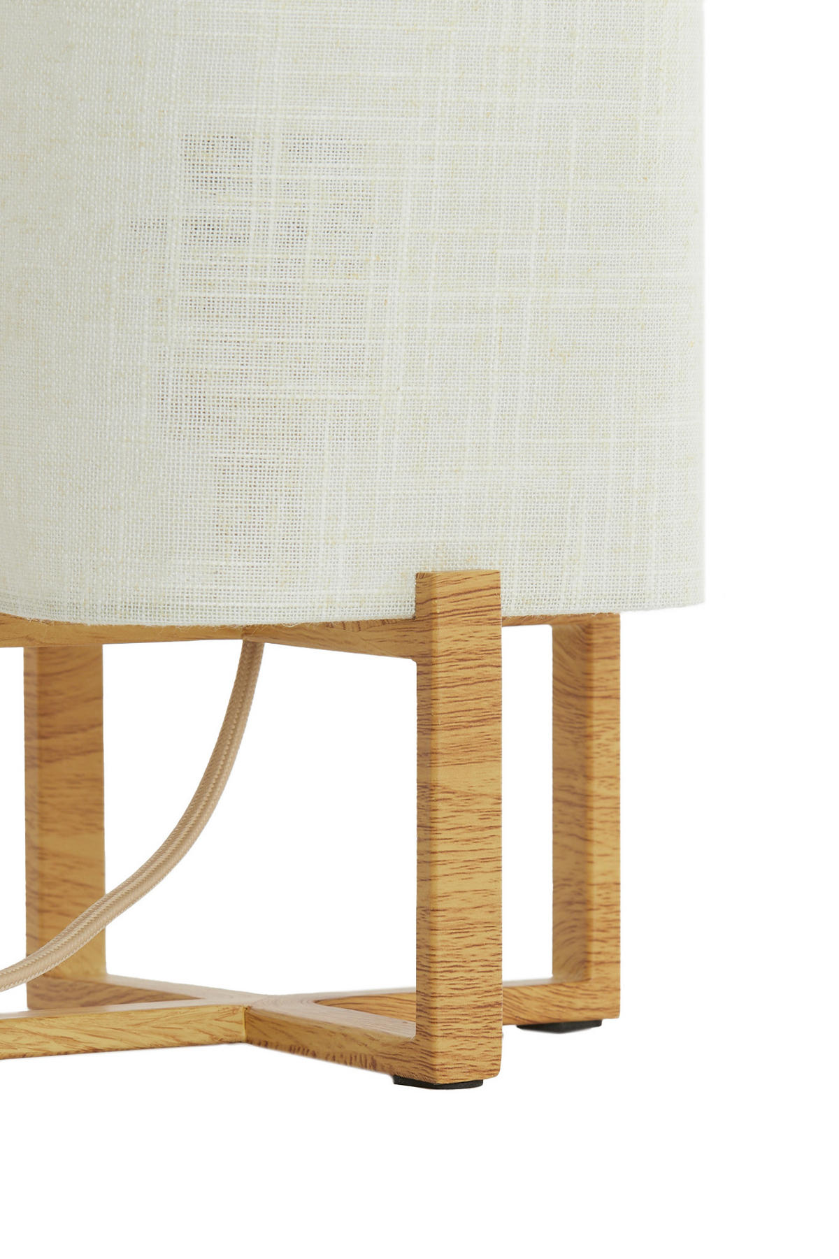 TISCHLEUCHTE Wyn Braun 16,5/16,5/39 cm - Braun, Metall (16.5/16.5/39cm) - Light & Living