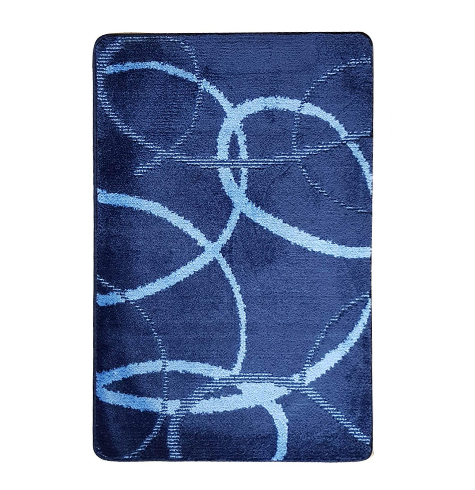 BADEMATTE 80/150cm BLAU - Blau, Textil (80/150cm) - ROLFNERS