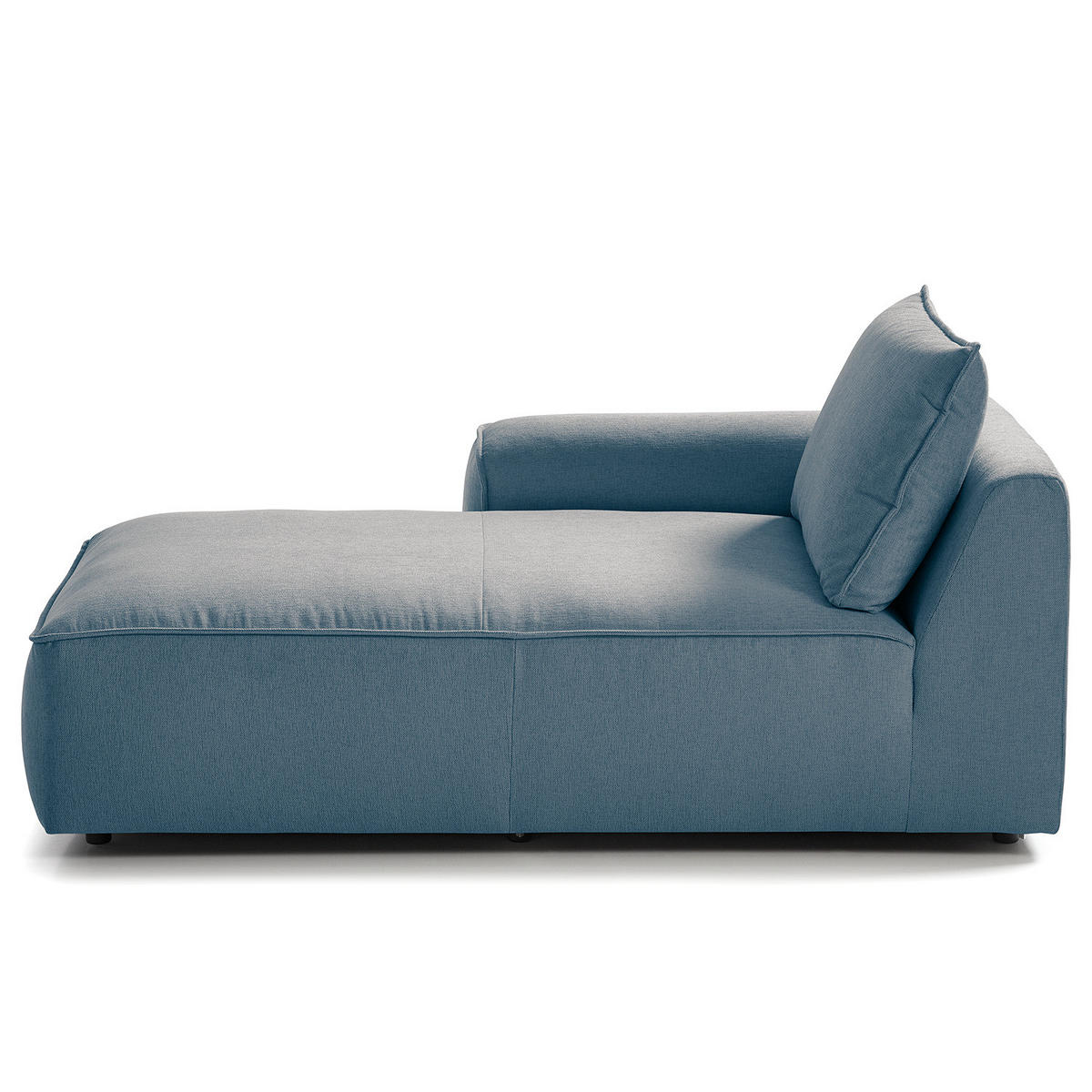 MODULLONGCHAIR - Blau, Holz/Textil (170/82/105cm) - home24