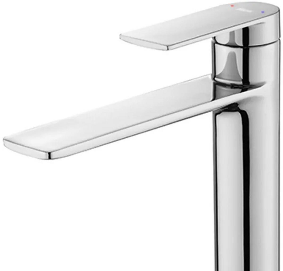 WASCHBECKENARMATUR Rea Storm Chrom High - Chromfarben, Metall (4.2/29.5/18.5cm) - REA