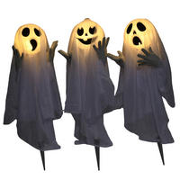 HALLOWEEN-DEKORATION Weiß 54.0/10.0/60.0cm - Weiß, Metall (10/60/54cm)