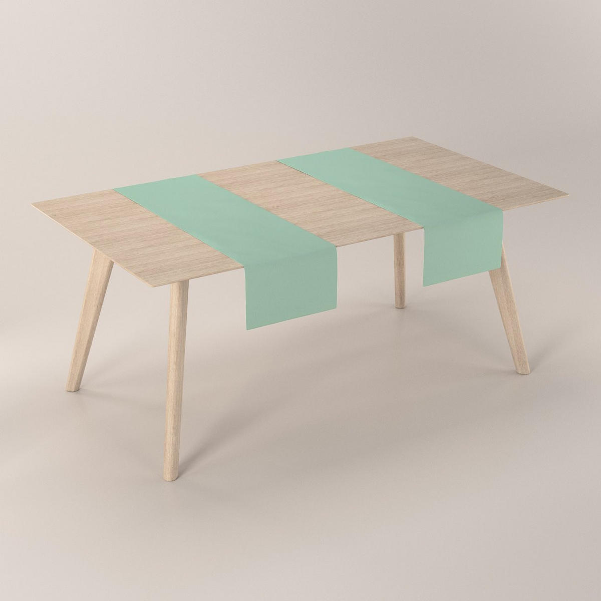 TISCHLÄUFER Loneta, grün, 40x130 cm - Grün, Textil (40/130cm) - Dekoria