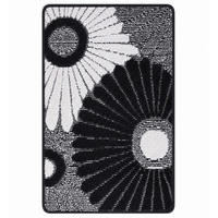 BADEMATTE 80/200cm SCHWARZ - Schwarz, Textil (80/200cm) - ROLFNERS