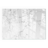 GLASPLATTE für Kamin 100x70 cm - Weiß, Glas (100/70/0.4cm) - TULUP