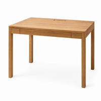 SCHREIBTISCH Franz, Eiche Natur, 100 cm - Beige, Holz (65/100/75cm) - WOODEK