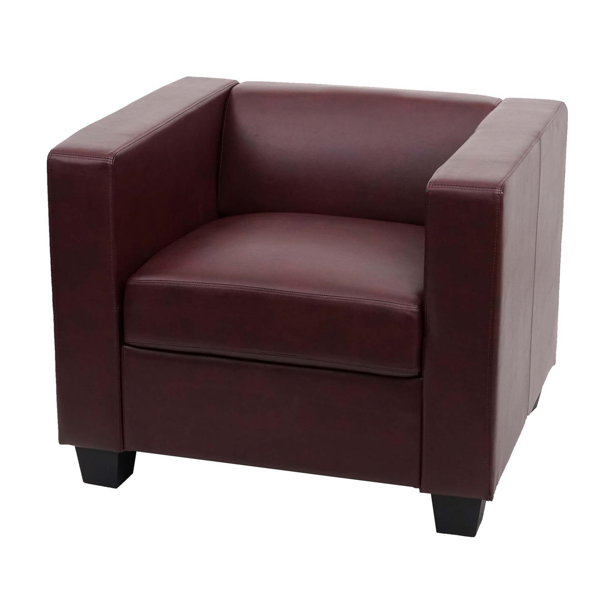 SESSEL LOUNGESESSEL Rotbraun - Rotbraun, Textil (86/70/75cm) - MCW