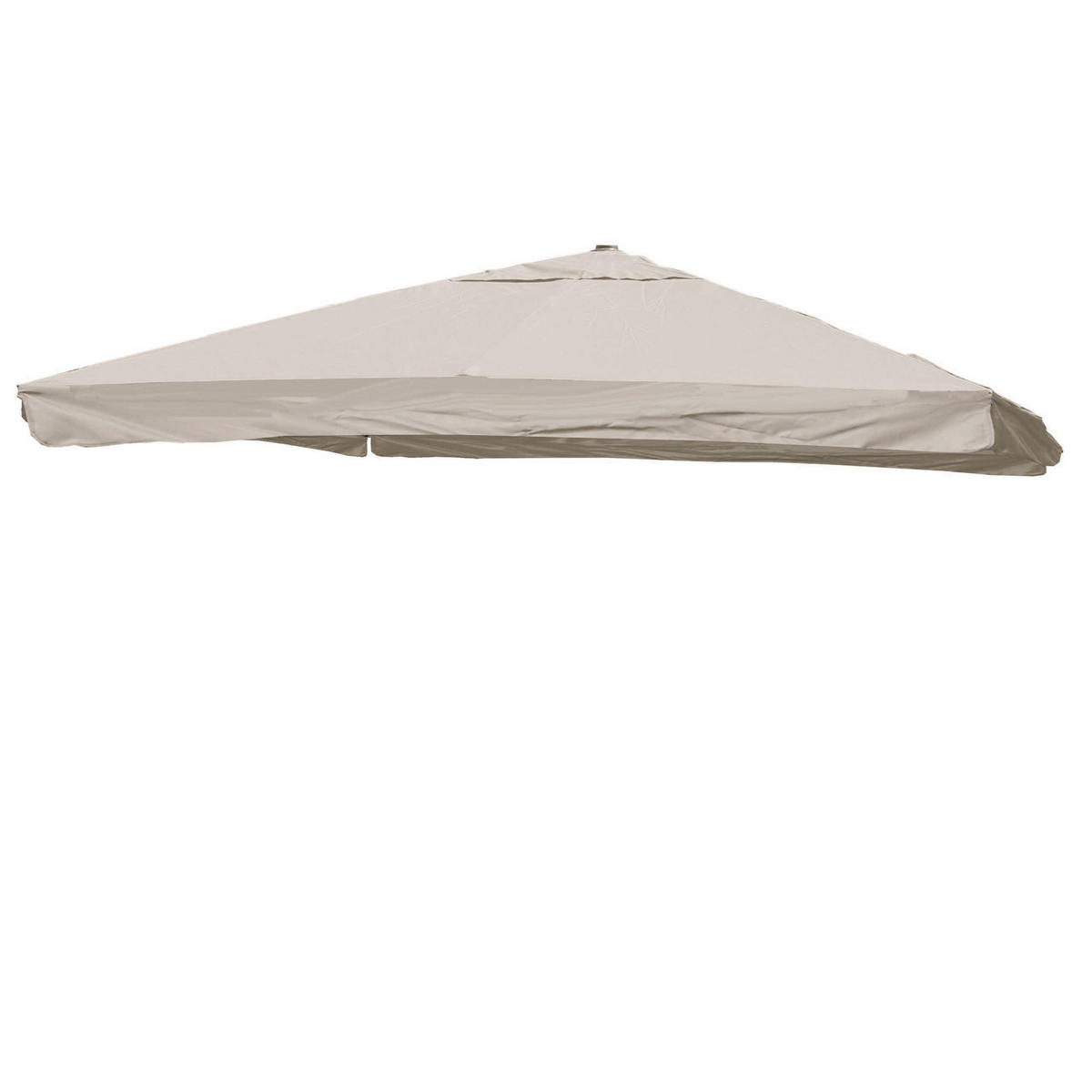 ERSATZ-BEZUG FÜR SCHIRM Ecru - Ecru, Textil (335/335cm) - MCW