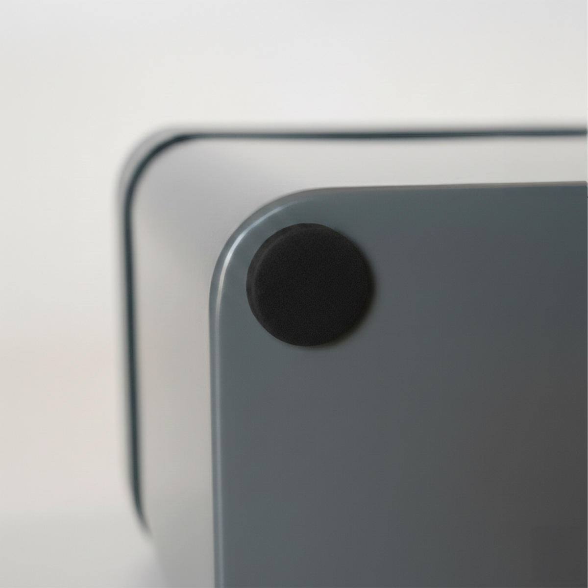 METALLBOX - Anthrazit, Kunststoff/Metall (24.5/27.5/16cm) - Relaxdays