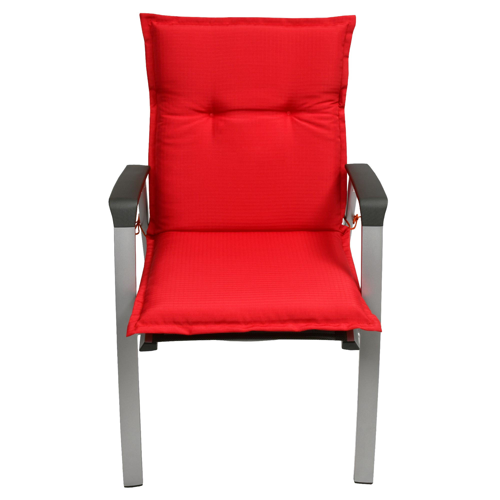 NIEDERLEHNERAUFLAGE Flair NL 100/50/8cm Rot - Rot, Textil (50/6/100cm) - Beautissu 