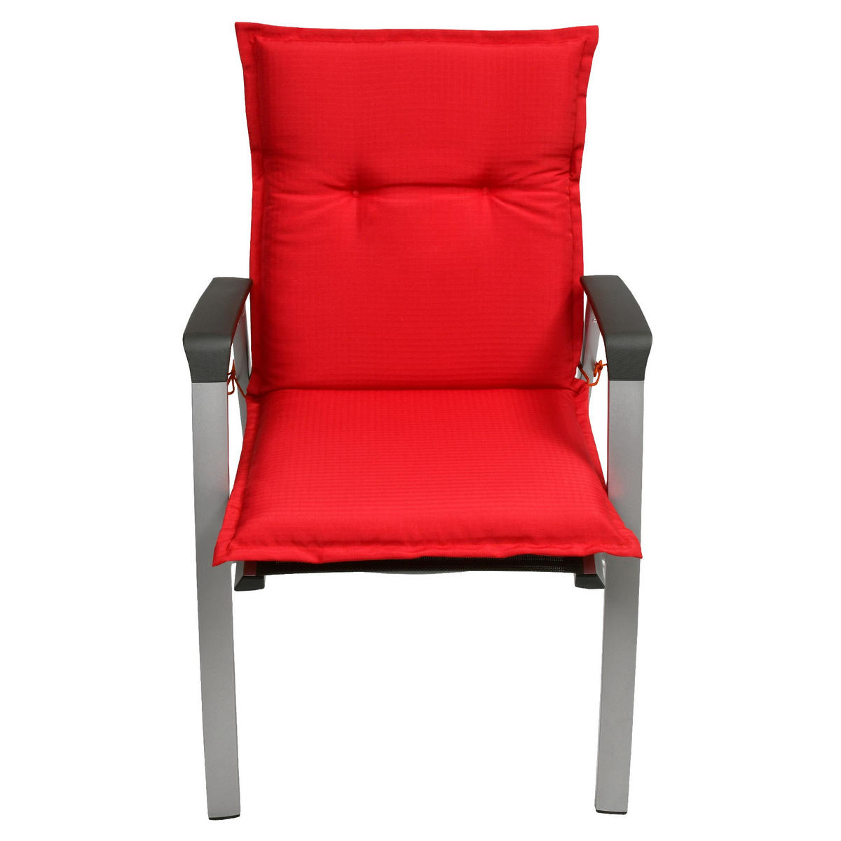 NIEDERLEHNERAUFLAGE Flair NL 100/50/8cm Rot (4tlg) - Rot, Textil (50/6/100cm) - Beautissu 