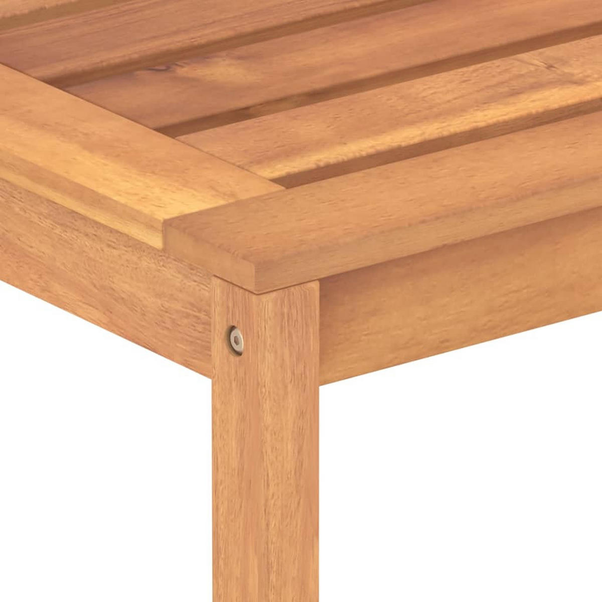 GARTENBANK 114 Cm Massivholz Teak - Braun, Holz (114/90/59cm) - vidaXL