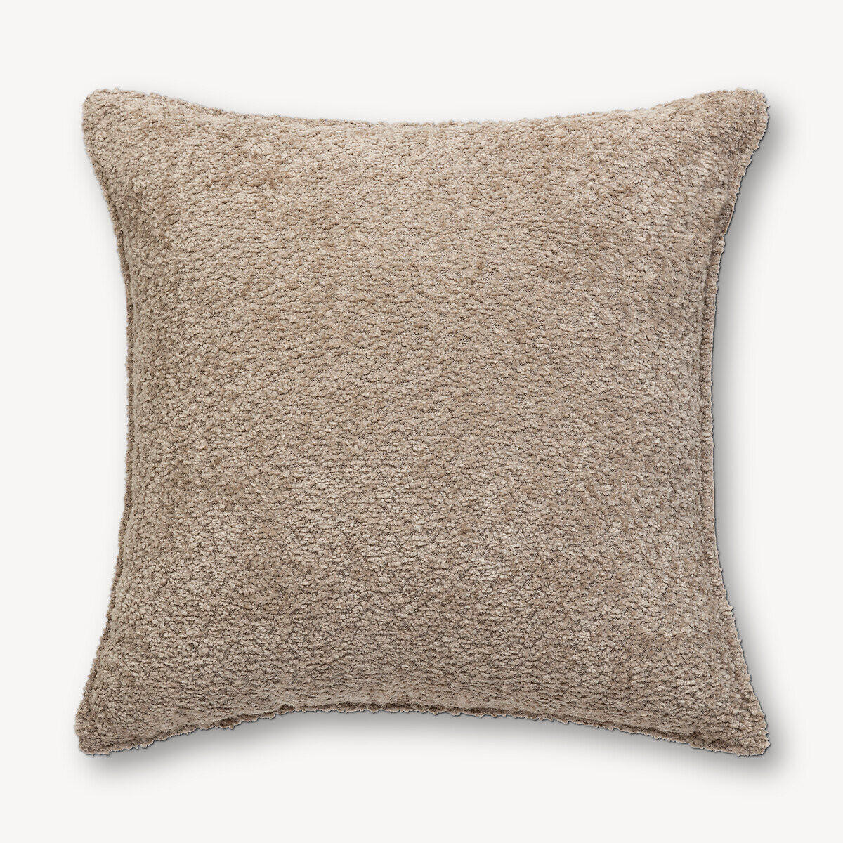 DEKOKISSEN Bouclé Soana 45/45 cm - Taupe, Textil (45cm) - Atmosphera Createur d´interieur