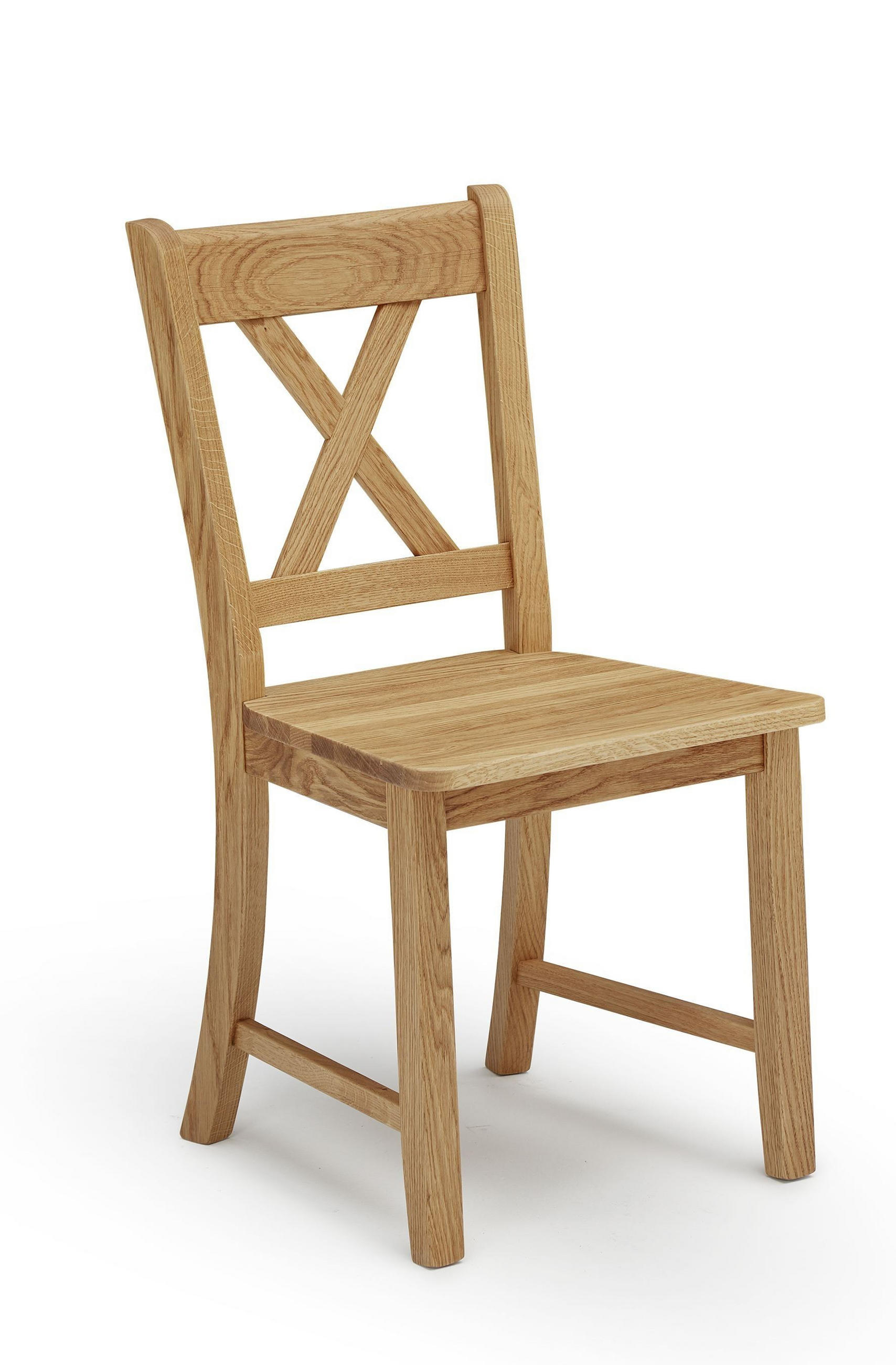 ESSZIMMERSTUHL (2er-Set) Dedie aus Massivholz 47 x 53 x 90 Wildeiche - Wildeiche, Holz (53/90/47cm) - 58aufmkessel