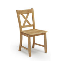 ESSZIMMERSTUHL (2er-Set) Dedie aus Massivholz 47 x 53 x 90 Wildeiche - Wildeiche, Holz (53/90/47cm) - 58aufmkessel