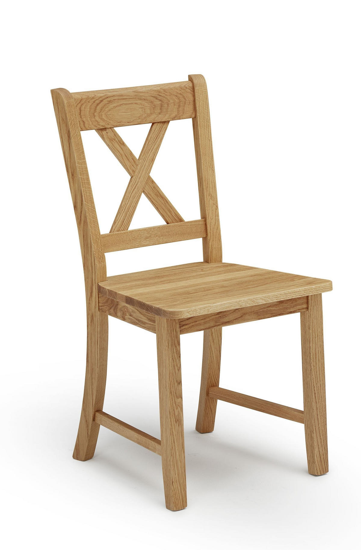 ESSZIMMERSTUHL (2er-Set) Dedie aus Massivholz 47 x 53 x 90 Wildeiche - Wildeiche, Holz (53/90/47cm) - 58aufmkessel