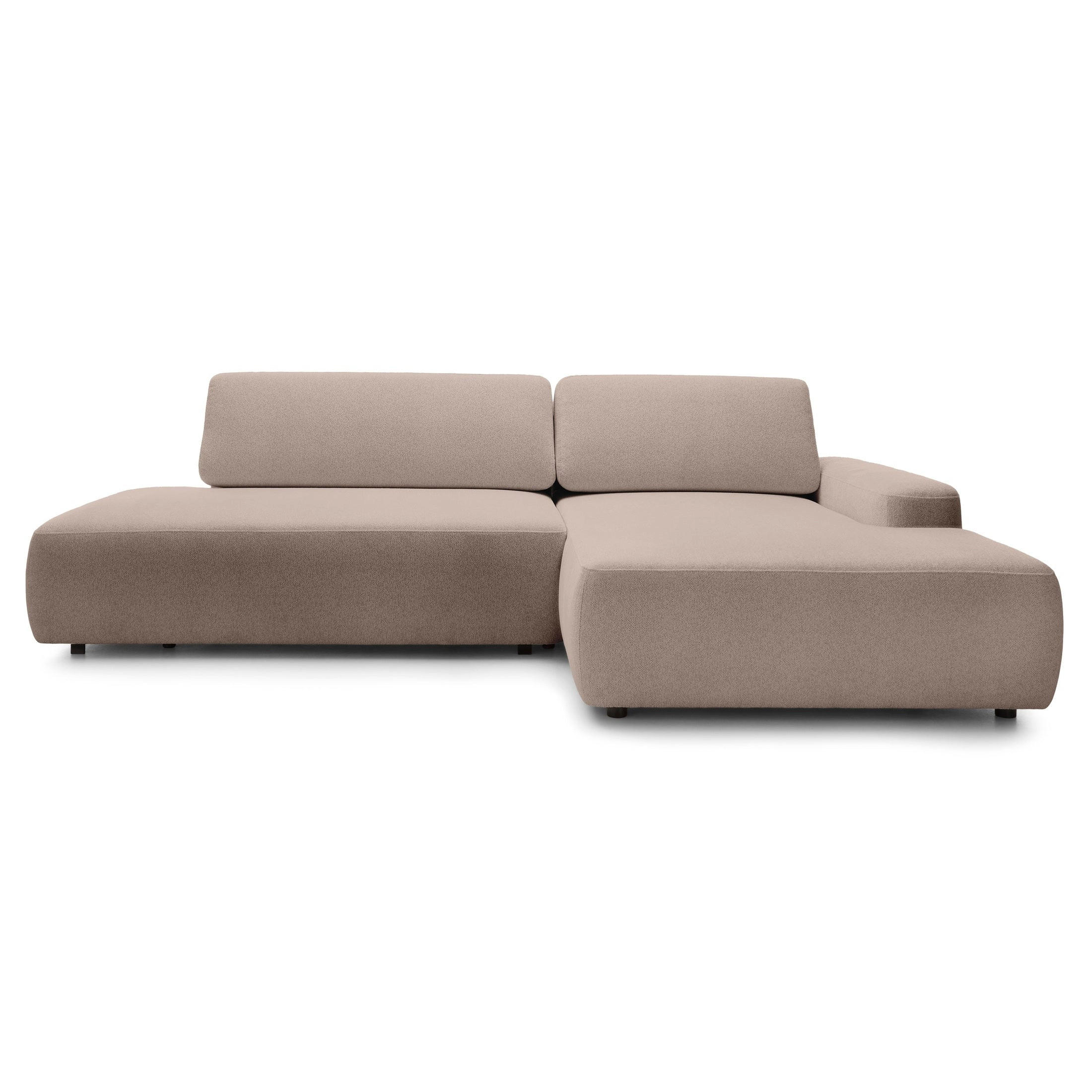 Pillovely Ecksofa Cappuccino 276x82x164 cm