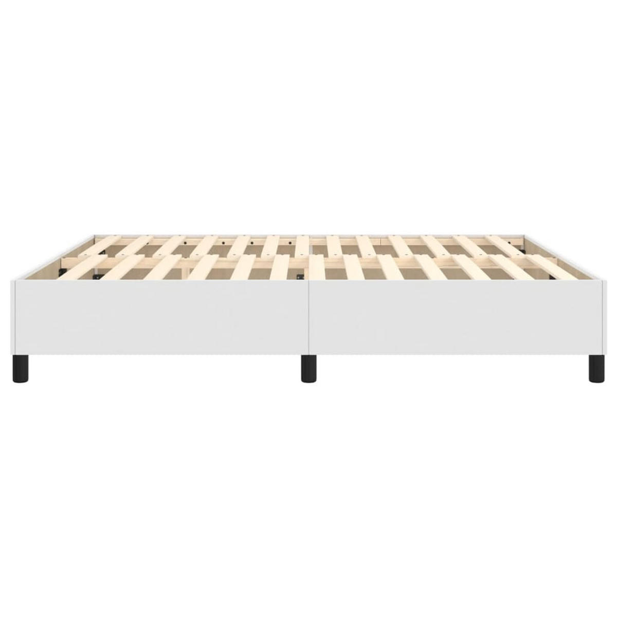 POLSTERBETT Rabjohns 160/203 cm - Weiß, Holzwerkstoff (160/200cm) - Nettlife