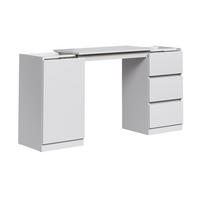 KOMMODE MIT SCHREIBTISCHFUNKTION Varino, Weiß, 80 x 75.5 cm ausziehbar - Weiß, Holzwerkstoff (80/75.5/40cm) - Vicco
