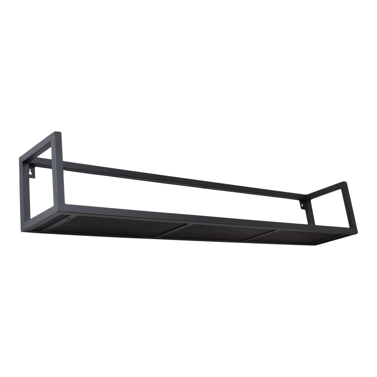 WANDREGAL Vegas Schwarz - Schwarz, Metall (120/20/20cm) - LOFT42