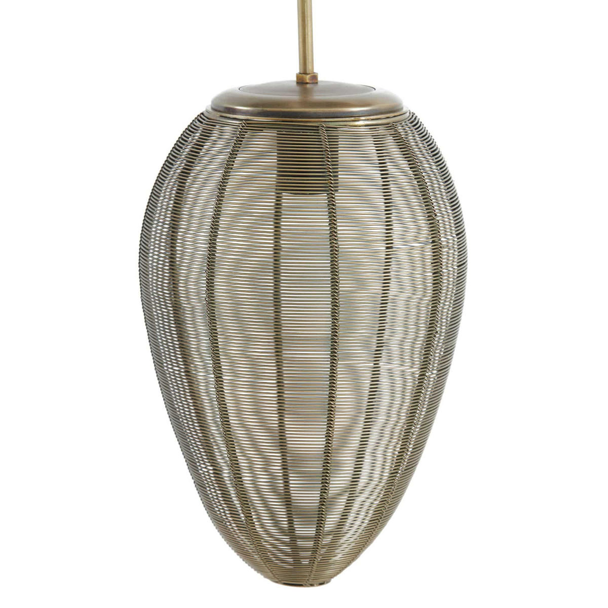 HÄNGELAMPE Yaelle Bronze Ø80/33 cm - Bronzefarben, Metall (80/20/33cm) - Light & Living