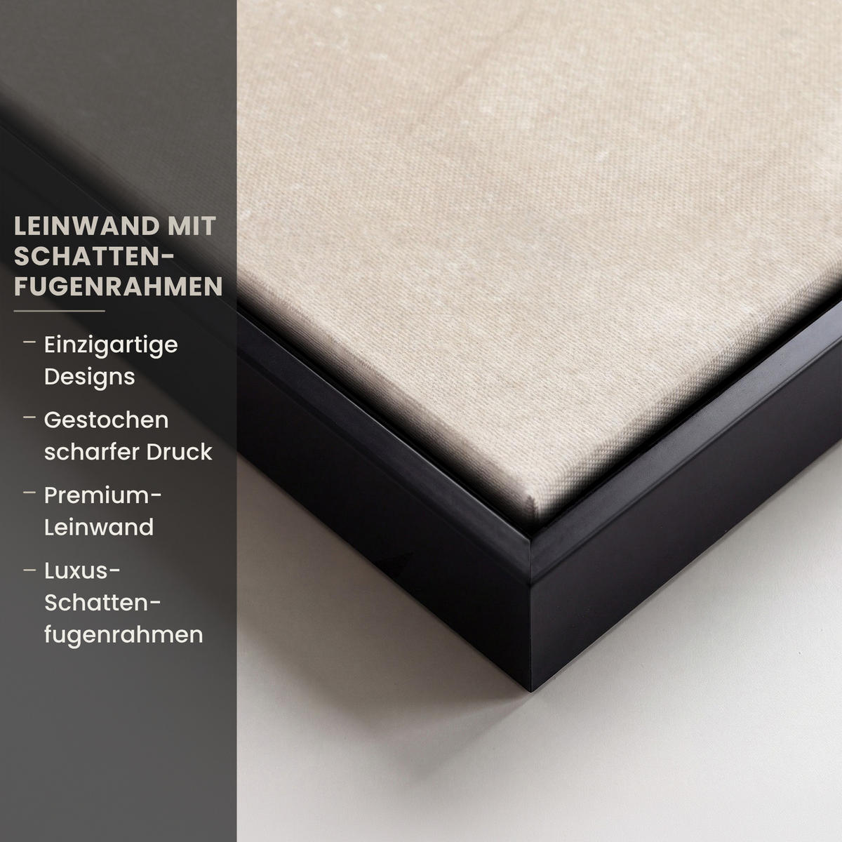 LEINWAND Bilder mit Rahmen - Weihnachtsbaum - Grün - Weihnachten - Feiertage - 60x90 - Olivgrün, Textil (60/90cm) - MuchoWow
