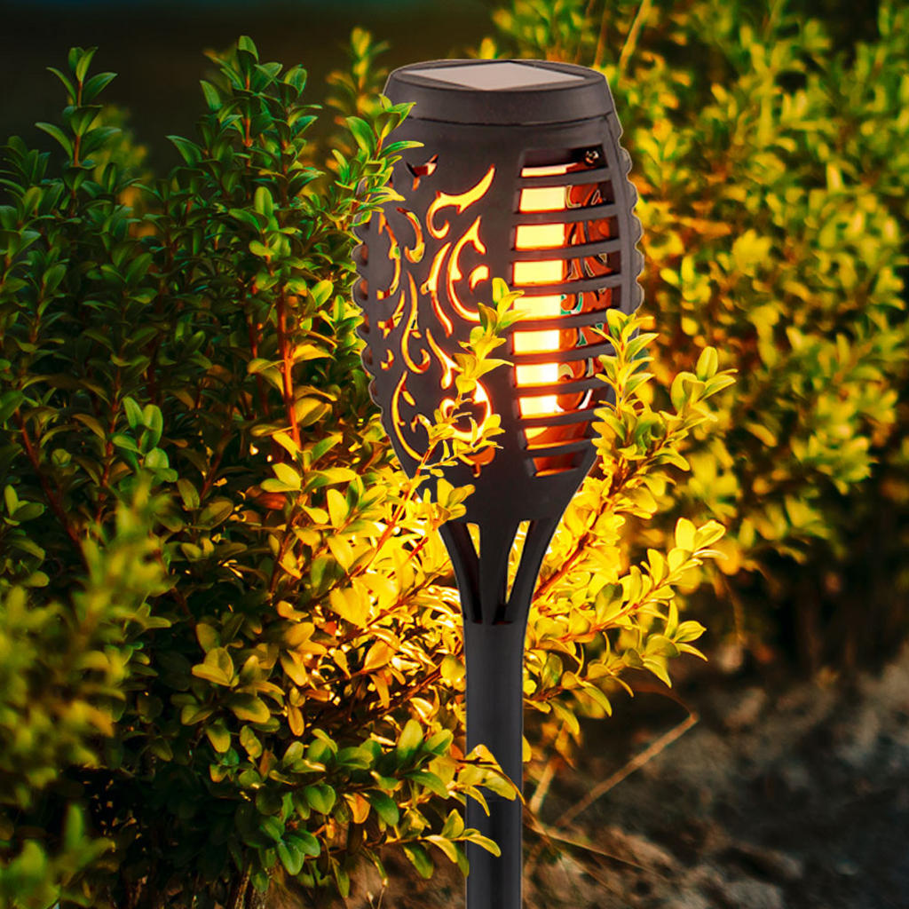 Thumbnail - Globo Lighting Led, Schwarz, Kunststoff, 7.5x51x7.5 cm, Lampen & Leuchten, Außenbeleuchtung, Außenleuchten