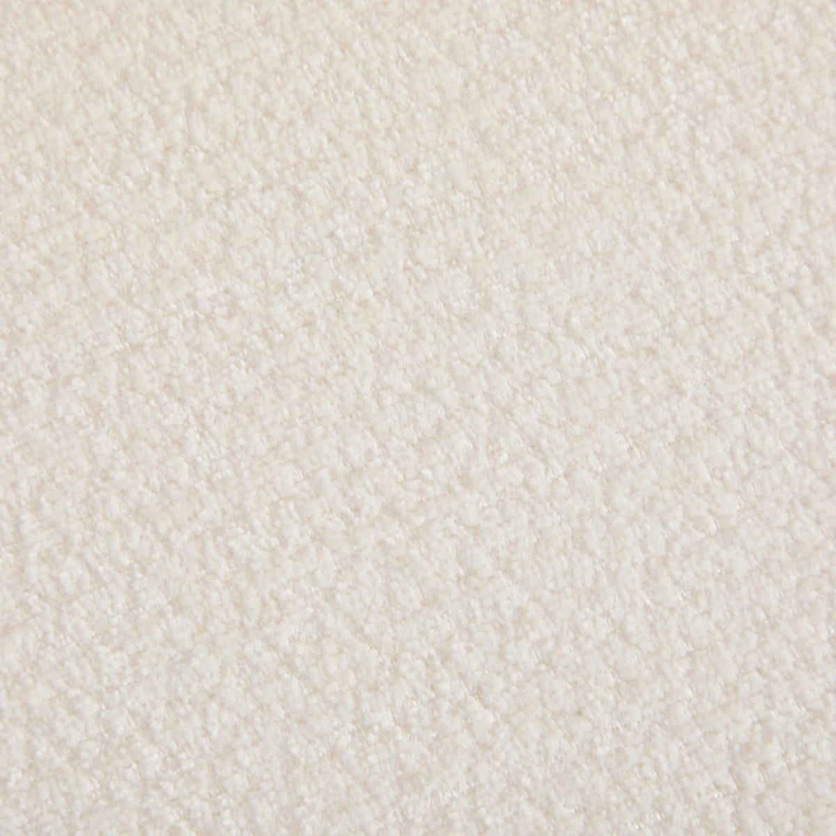 ESSZIMMERSTUHL mit gebogener Rückenlehne Chenille Creme Metallbeine - Beige, Metall (46.5/80/52cm) - Meubliv