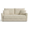SCHLAFSOFA GERADE Rastergewebe Creme 180cm - Creme, Textil (180/97/93.5cm) - Sia Home