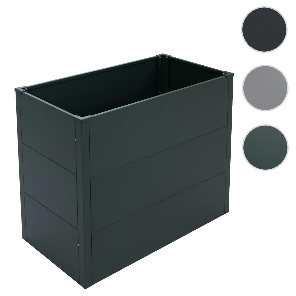 HOCHBEET Grün - Grün, Metall (100/77/50cm) - MCW