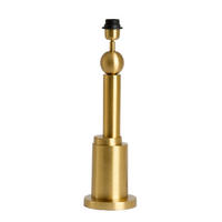 LAMPENFUSS Vivino - Gold - 15/15/46 cm - Goldfarben, Metall (15/15/46cm) - Light & Living