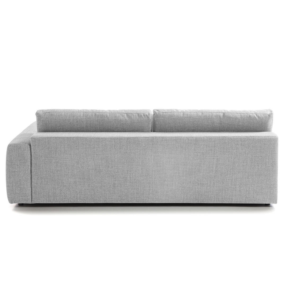 3-SITZER MODULSOFA - Hellgrau, Textil (228/80/117cm) - home24