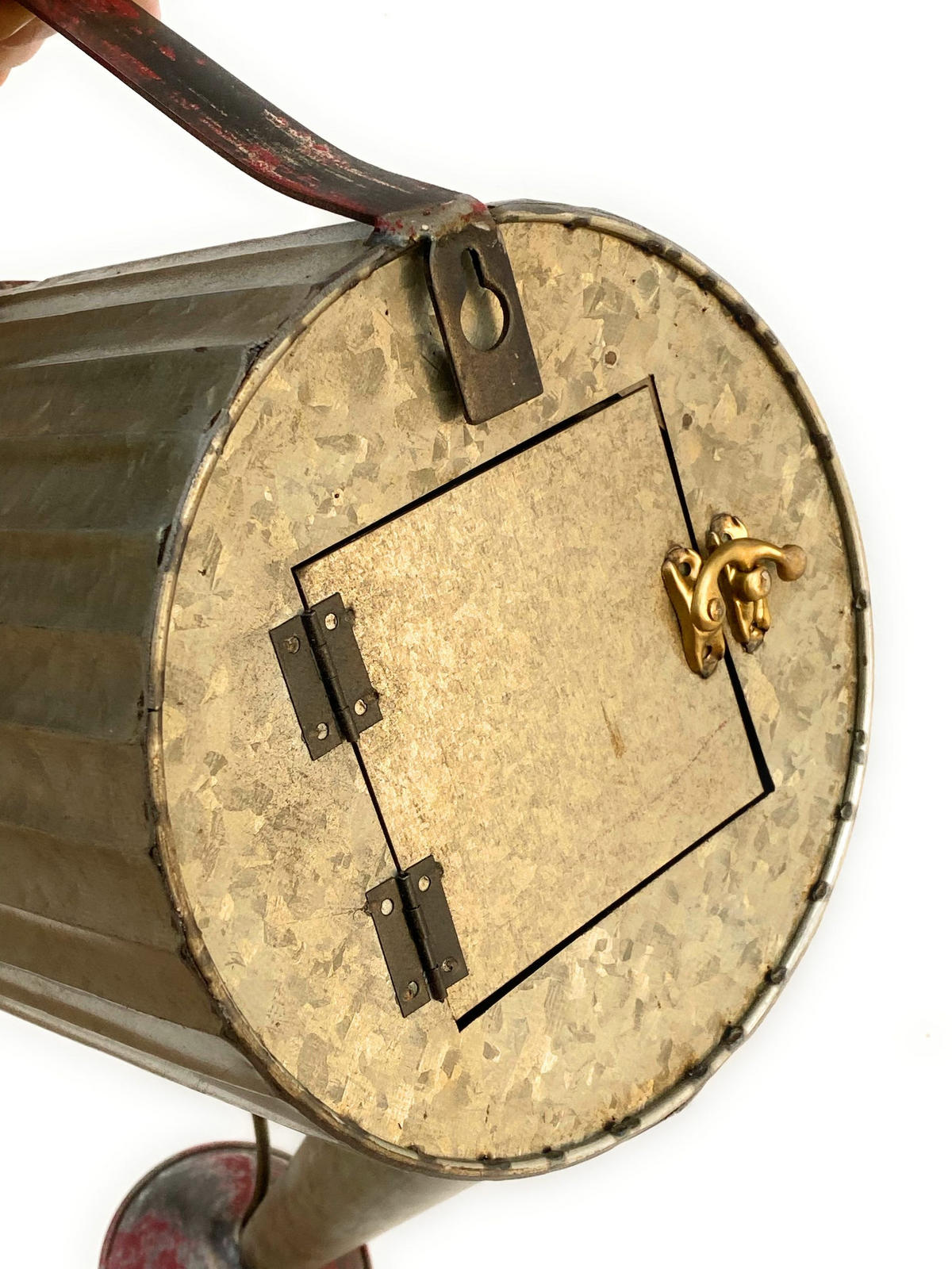 VOGELHAUS Gießkanne zum Aufhängen Metall 40 cm 501138 - Grau, Metall (19/40/25cm) - DanDiBo